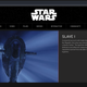 Slave 1's entry on the official Star Wars website databank. Note the highlighted URL, which reads “Boba Fett’s Starship”.